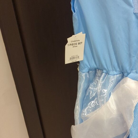 Disney Princess Cinderella Blue Dress - Size M. 8-10 NWT - Picture 4 of 5
